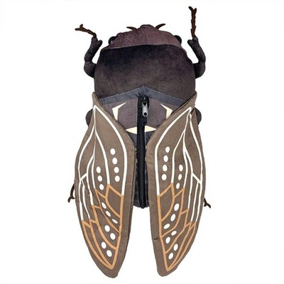 Insect Backpack Stuffed Toy Brown cicada 50cm Summer Rucksack Japan NEW