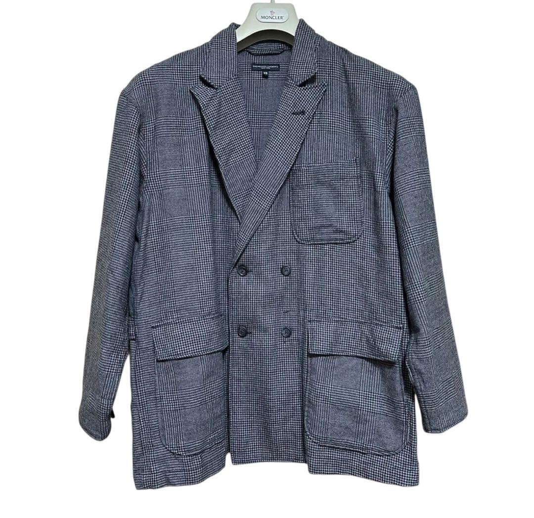 Engineered Garments Wool Double Jacket Houndstoot… - image 1