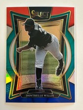 Dontrelle Willis 2025 Panini Select SP,SN Concourse Tri-Color Prizm #’d 095/399