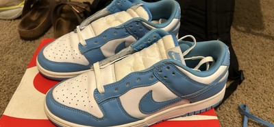 Nike Dunk Low Size 10 University Blue UNC 2021 DD1391-102