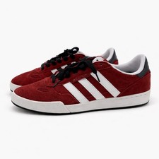 Adidas Ciero Update Mars Red Suede Skate Shoes Men's Size 11