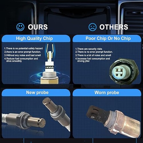 Sensor de oxígeno O2 aguas arriba y aguas abajo para Subaru Forester Impreza Legacy 2,5 L - Imagen 2 de 7