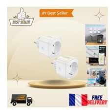 EIGHTREE 16A Prises Connectées - Surveillez Votre Énergie Facilement en Family
