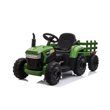 TOBBI Kids Electric Ride On Toy Tractor, Toddlers 12V Battery-Powered Car to ...