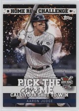 2022 Topps Series 1 Home Run Challenge Code Card Scratched Aaron Judge 0wq
