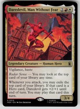 Daredevil, Man Without Fear Rare Marvel Super Heroes 213 MTG Near Mint 2026