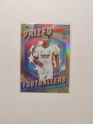 Jude Bellingham Prized Footballers Topps Finest UCC 2023-24 Real Madrid