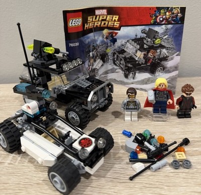 LEGO 76030 Marvel Avengers Hydra Showdown 100% Complete w Manual Thor Hawkeye