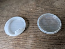 Vintage Tommee Tippee Sippy Cup 2 LIDS ONLY Fits Weighted Bottom Cup 1960's