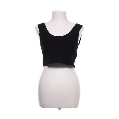 Weekday, Tank­top, Größe: L, Elina Tanktop, Schwarz, Baumwolle/Elasthan #lrG