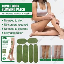 Leg Slimming Patch Mugwort Slim Leg Fat Burning Anti Cellulite Thin Leg Stickers