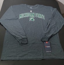 Top Of The World NCAA Michigan State Spartans LS Shirt Large