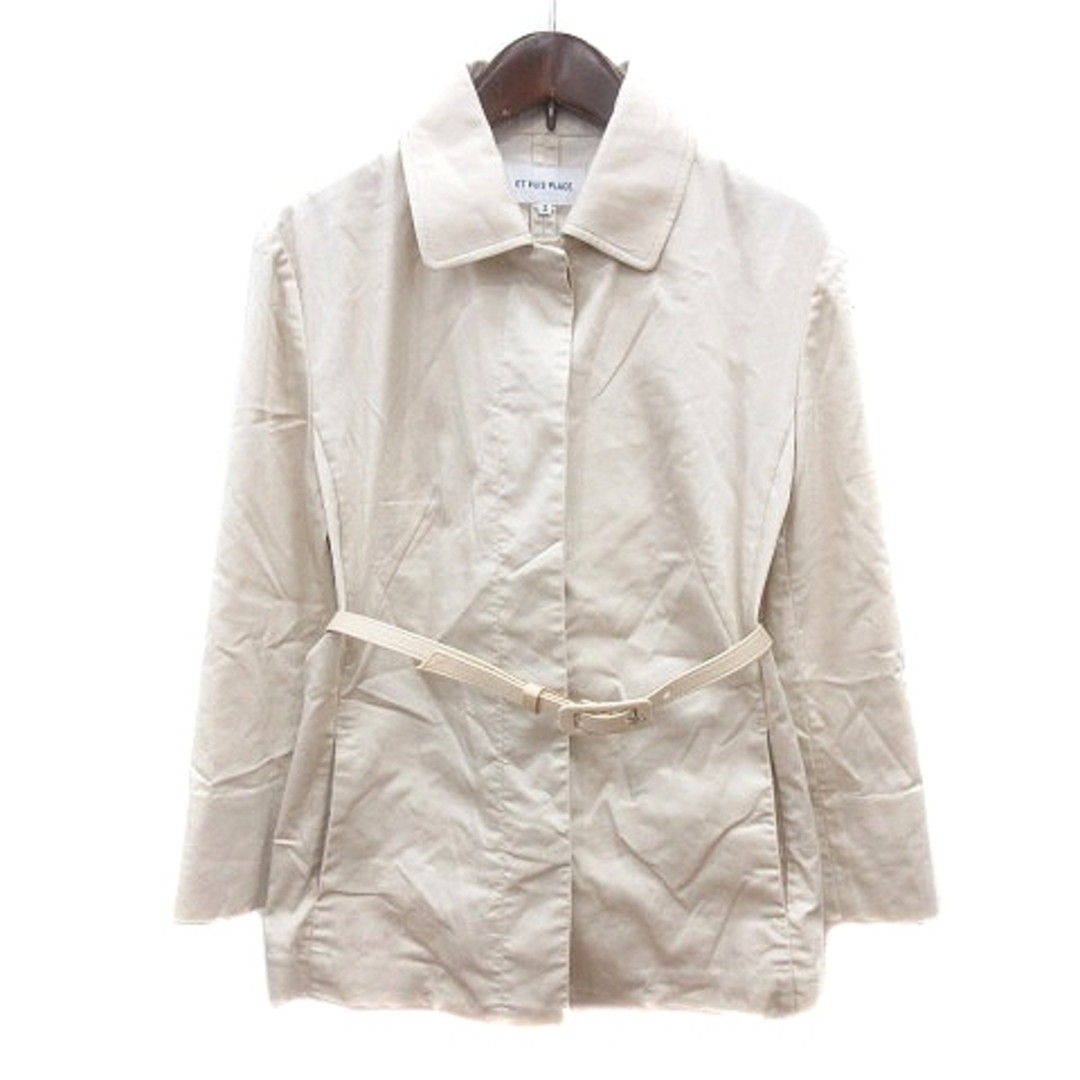 Epius Place ET PUIS Stained Color Jacket 2 M White Ivory MN