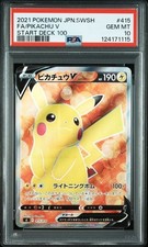Pikachu V #415 Prices | Pokemon Japanese Start Deck 100 | Pokemon