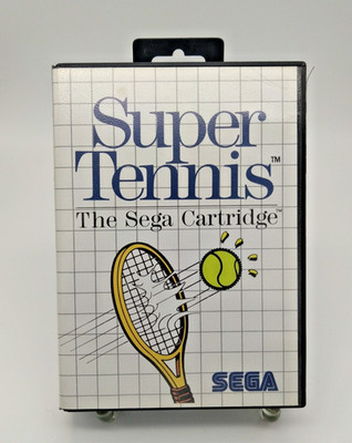 Super Tennis The Sega Cartridge in OVP- ohne Anleitung