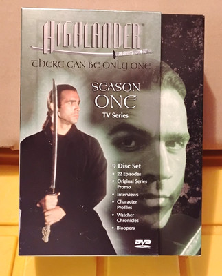 Highlander The Series - Season One (DVD, 2002, 9 Disc Set) There Can Be Only One