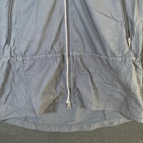 Lucy Womens Jacket Dark Blue Full Zip Vest Hooded LucyTech Lightweight Pocket XS - Picture 3 of 10