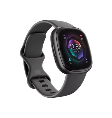 Fitbit Sense 2   ECG, Heart Rate, GPS   Shadow Grey/Graphite   S & L Bands