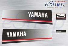 Påhengsmotor   Klistremerker Sticker Set Compatible with Yamaha 25 HK 1986