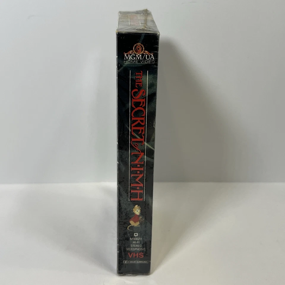 The Secret of NIMH VHS 1982 Don Bluth Animated Cartoon Movie Vintage Classic - Image 4 of 4