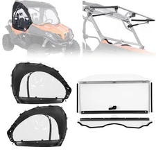 Flip Windshield + Upper Door Cab Enclosures for 2018-2022 CFMOTO ZFORCE 800/1000