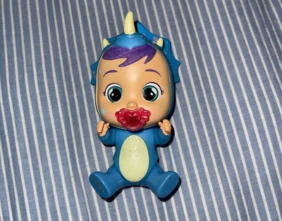 Cry Babies Magic Tears Mini Doll Dinosaur Rare Pacifier
