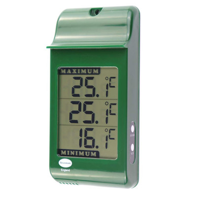 Digital Max Min Greenhouse Thermometer - Monitor Maximum and Minimum Temperat...