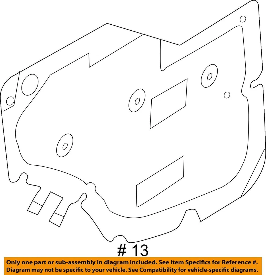 SE ADAPTA A CHEVROLET AVEO AVEO5 2004-2008 PANEL RR S/D TR 96537549 - NUEVO FABRICANTE DE EQUIPOS ORIGINALES 96537549 Foto 3 de 3