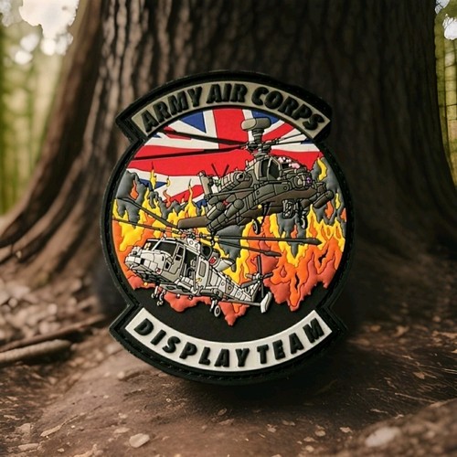 RAF AAC Army Air Corps PVC patch RIAT 25 RARE apache limited edition ...