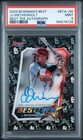 Bowman's Best JJ Wetherholt 2025/99 Best Tek autógrafo Low Pop PSA 9