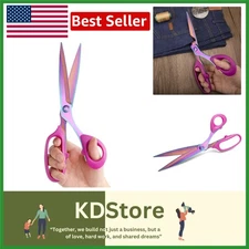 Heavy Duty 10 Inch Titanium Coated Fabric & Leather Sewing Scissors