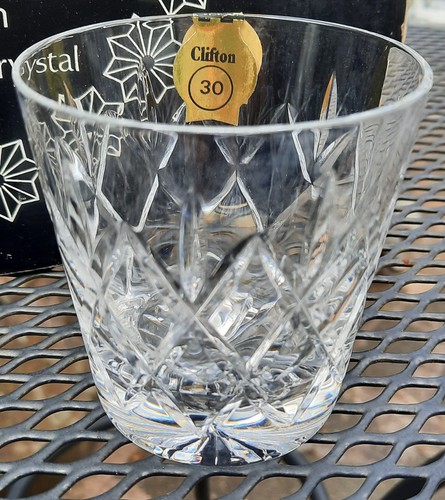 6 Boxed Webb Corbett Fine English Hand Made Crystal Glasses - Picture 3 of 5