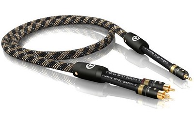 VIABLUE NF-S1 T6s 3,5 Klinke Cinch Adapter Kabel 5,00 Meter | Art.Nr. 22722
