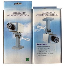 Two 2 Harbor Freight Imitation Security Cameras Model 94030