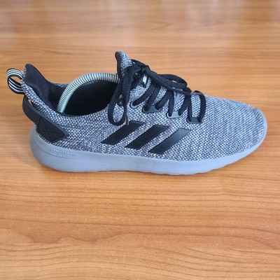 Adidas Mens Lite Racer  Cloudfoam Gray Running Shoes Sneakers Size 8.5
