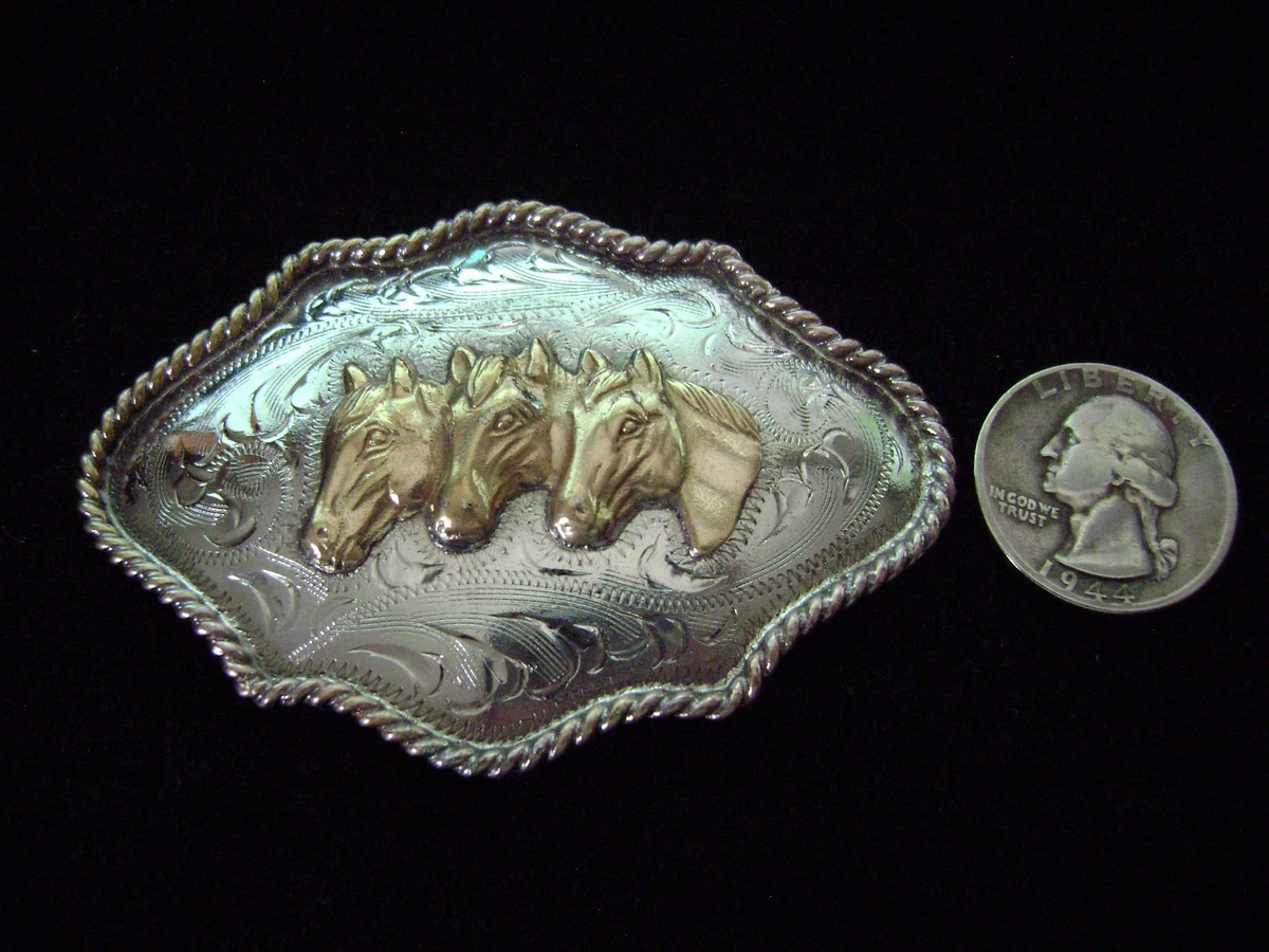 Alpaca Buckle Indiana Collectible Western Americana Belt  display picture 3