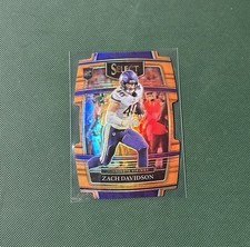 2021 Panini Select - Zach Davidson Concourse #95 Orange Prizm Die Cut /249 (RC)