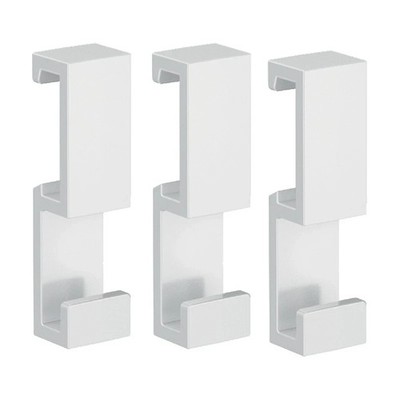 Emco Loft Handtuchhaken Set 3 Stück aufsteckbar Badzubehör weiß 057513900