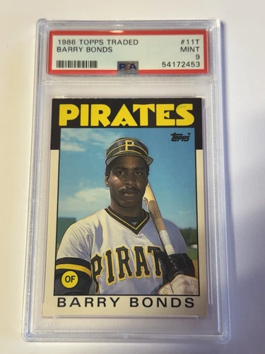 1986 Topps Traded - Barry Bonds #11T (RC)