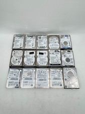 Lot of 17 2.5" Hard Drives WD Seagate Hitachi HP