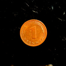 BRD Deutschland 1 Pfennig 1984 G Vorz&uuml;glich Erhaltung vzgl Gl&uuml;ckspfennig