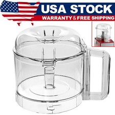 For Robot Coupe R2 106458S Cutter Bowl Lid  112203 3 Quart Clear Cutter Bowl