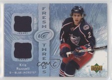 2007-08 Upper Deck Ice Fresh Threads Kris Russell #FT-KR 0af