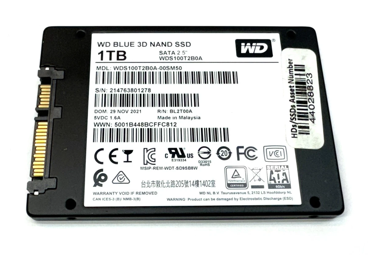 Western Digital 1 TB Solid State Drives for sale - eBay