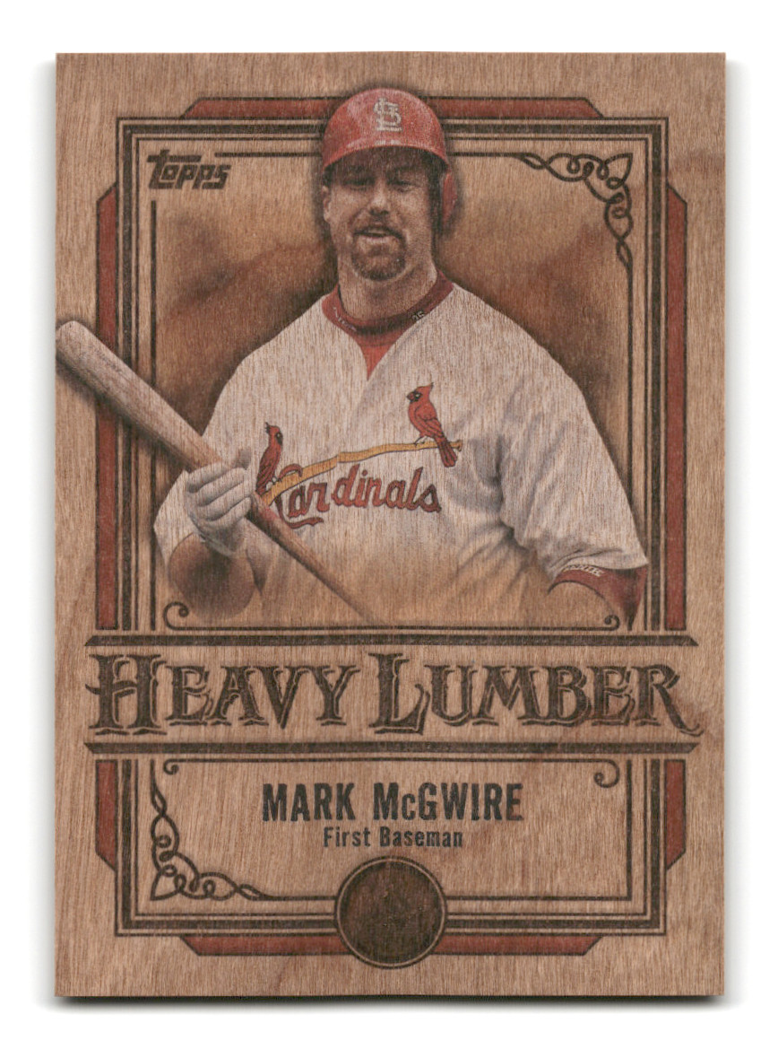 2025 Topps Update Baseball - Mark McGwire Heavy Lumber SSP Insert #HL-57