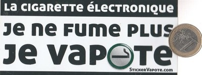 C66. Tobacco. Je ne smoke plus je vapote