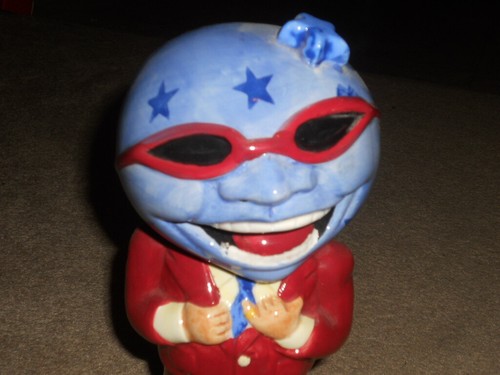PLANET HOLLYWOOD MR SWANKY CERAMIC FIGURE VASE MUG 13" TALL EXCELLENT - Picture 4 of 7