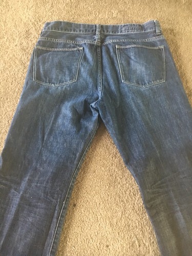 Men’s Boys CLUB MONACO Jeans Size 34x28 Bluejeans - Imagen 8 de 9