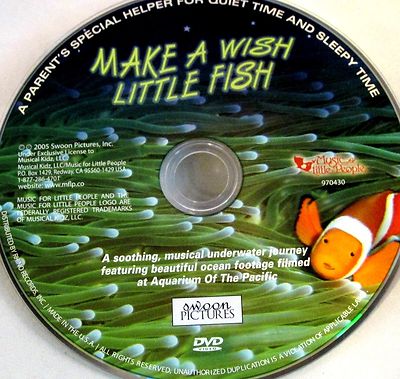 (未使用･未開封品)Make a Wish Little Fish [DVD] Make a Wish Little Fish DVD Aquarium Soothing Music Kids
