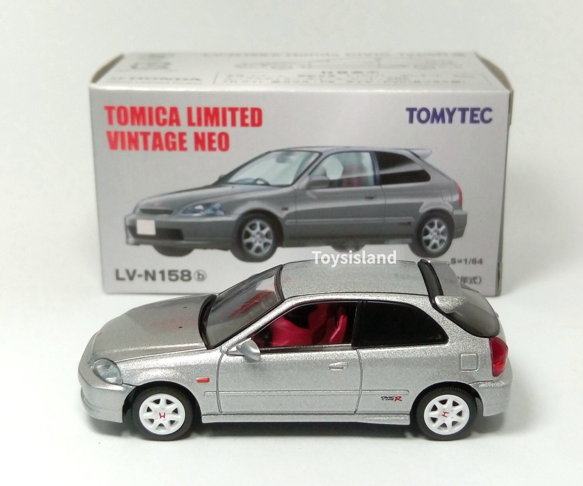 Tomica Limited Vintage NEO LV-N158b Honda Civic Type R 97' EK9 1